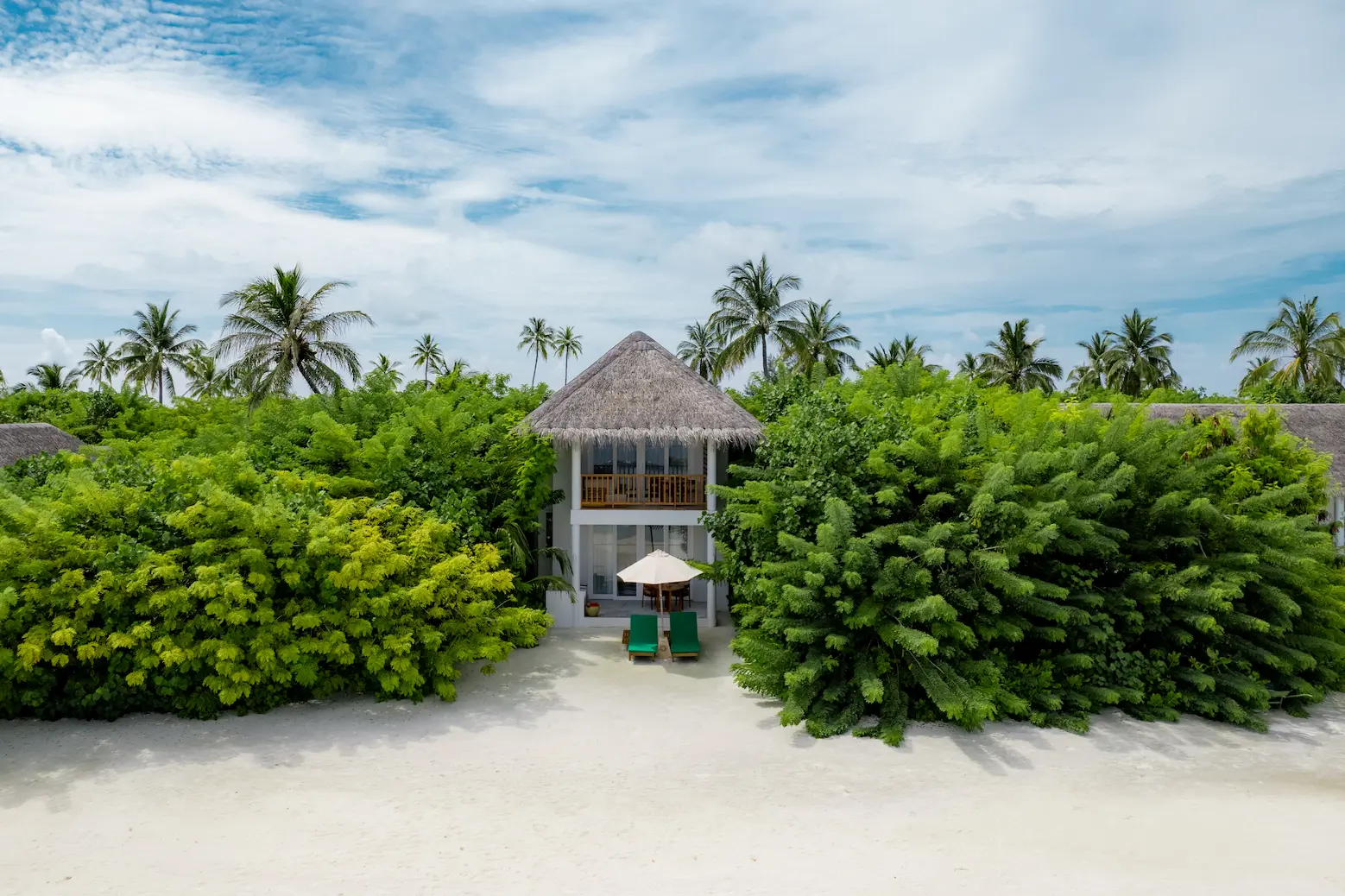sun siyam iru veli beach residence with pool exterior maldives