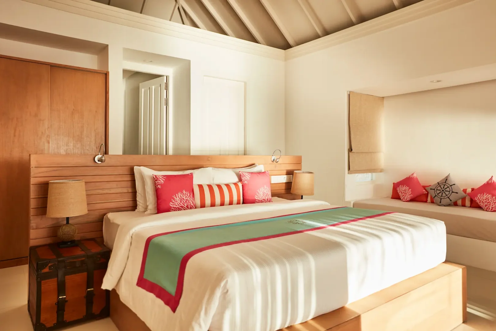 sun siyam iru veli beach residence with pool interior maldives