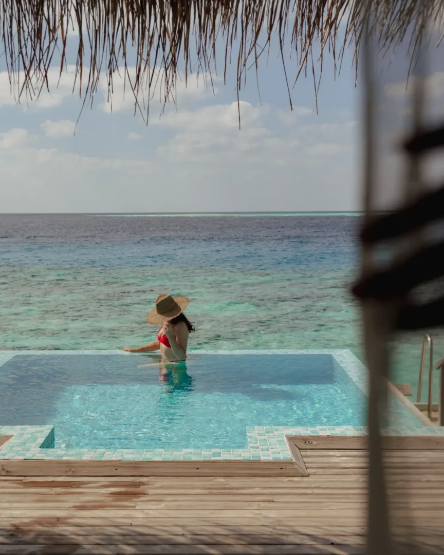 sun siyam iru veli dolphin ocean villa with pool overwater lifestyle maldives