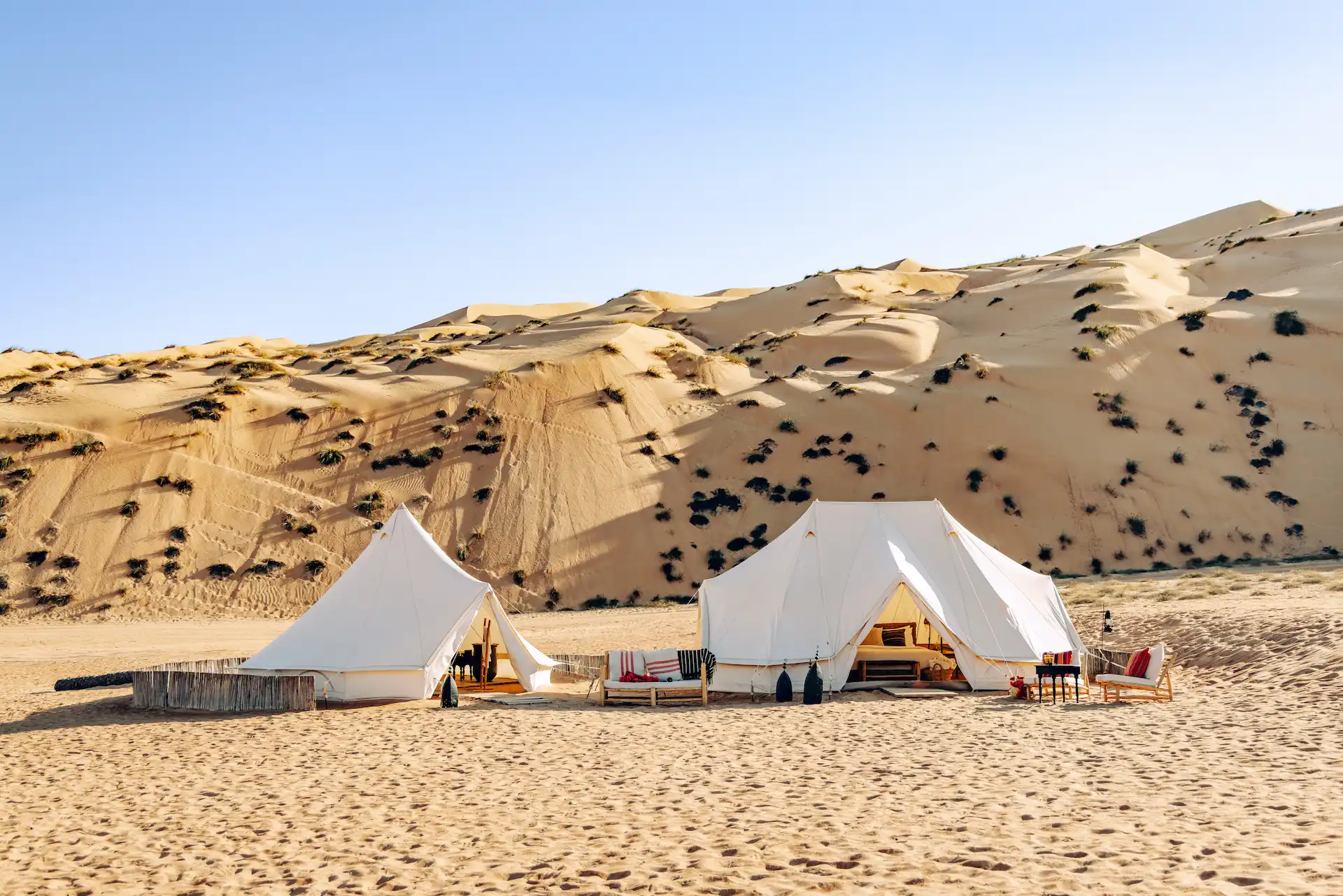 tent room magic camp oman