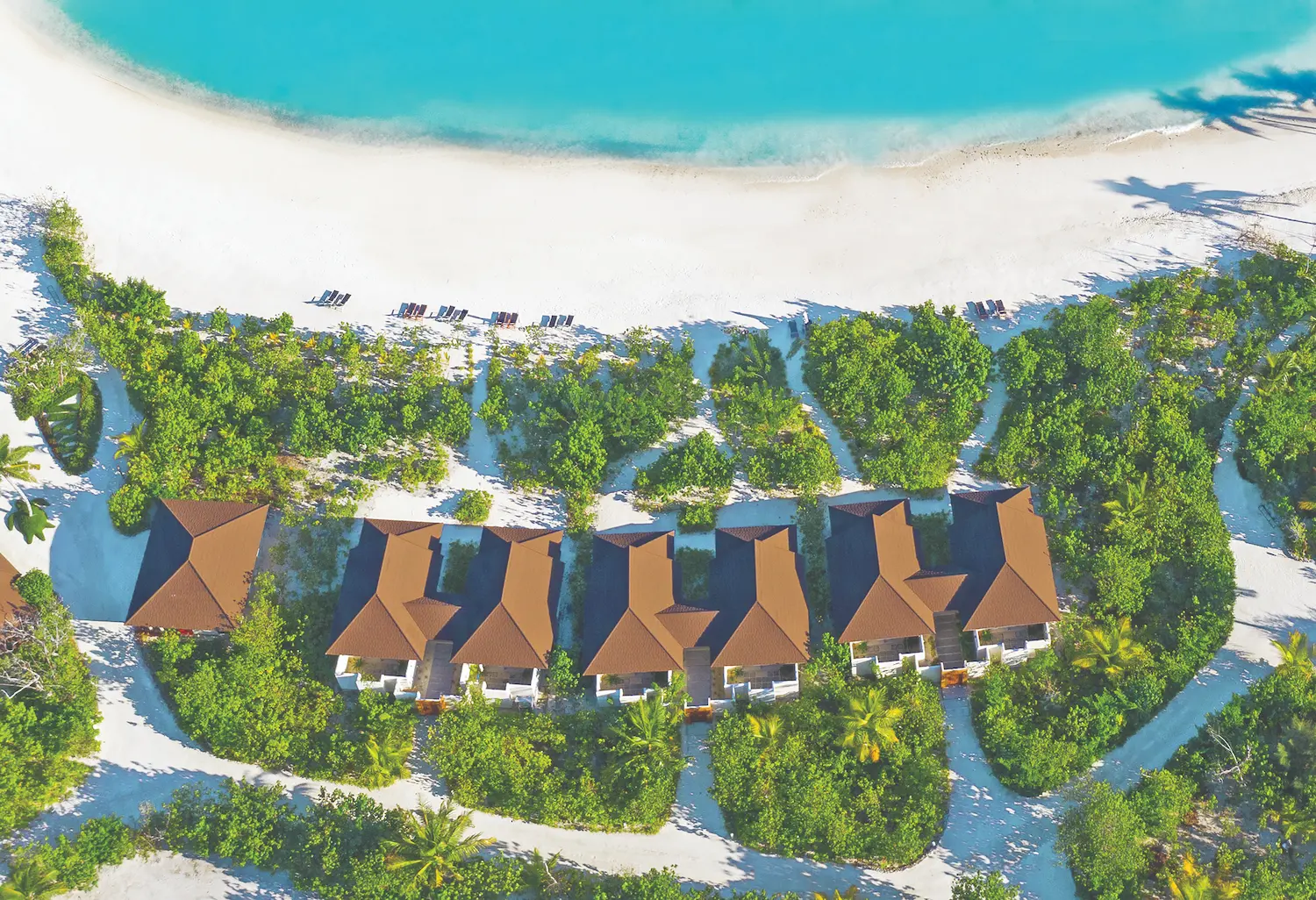 varu by atmosphere maldives family villa aerial view