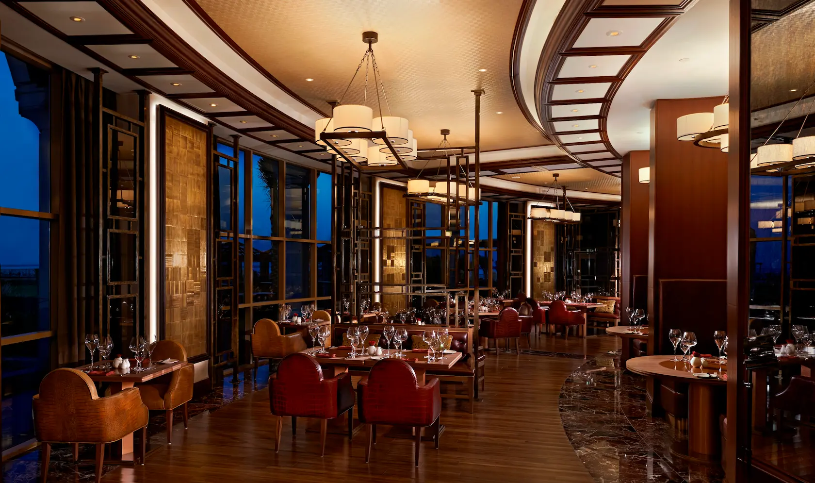 waldorf astoria ras al khaimah lexington grill and bar offering an elegant steakhouse dining experience