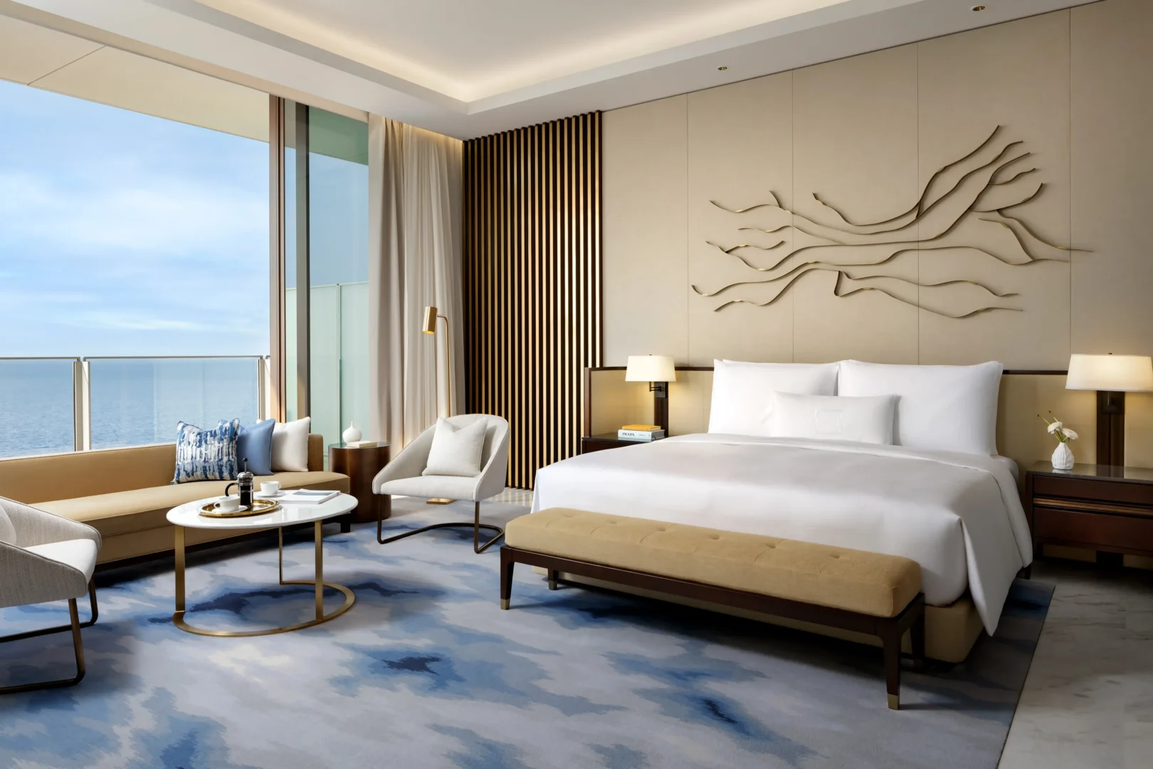 sky pool villa bedroom at atlantis the royal dubai