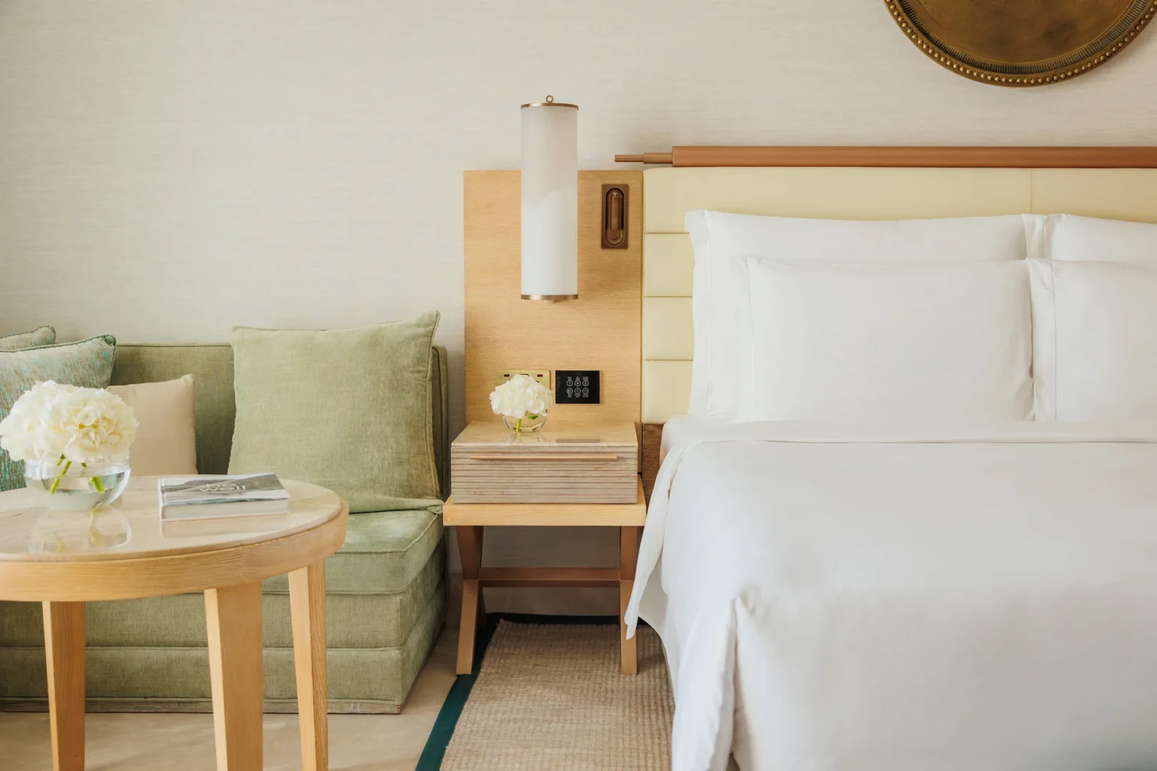 deluxe room at jumeirah muscat bay oman featuring modern luxury interiors and scenic resort views
