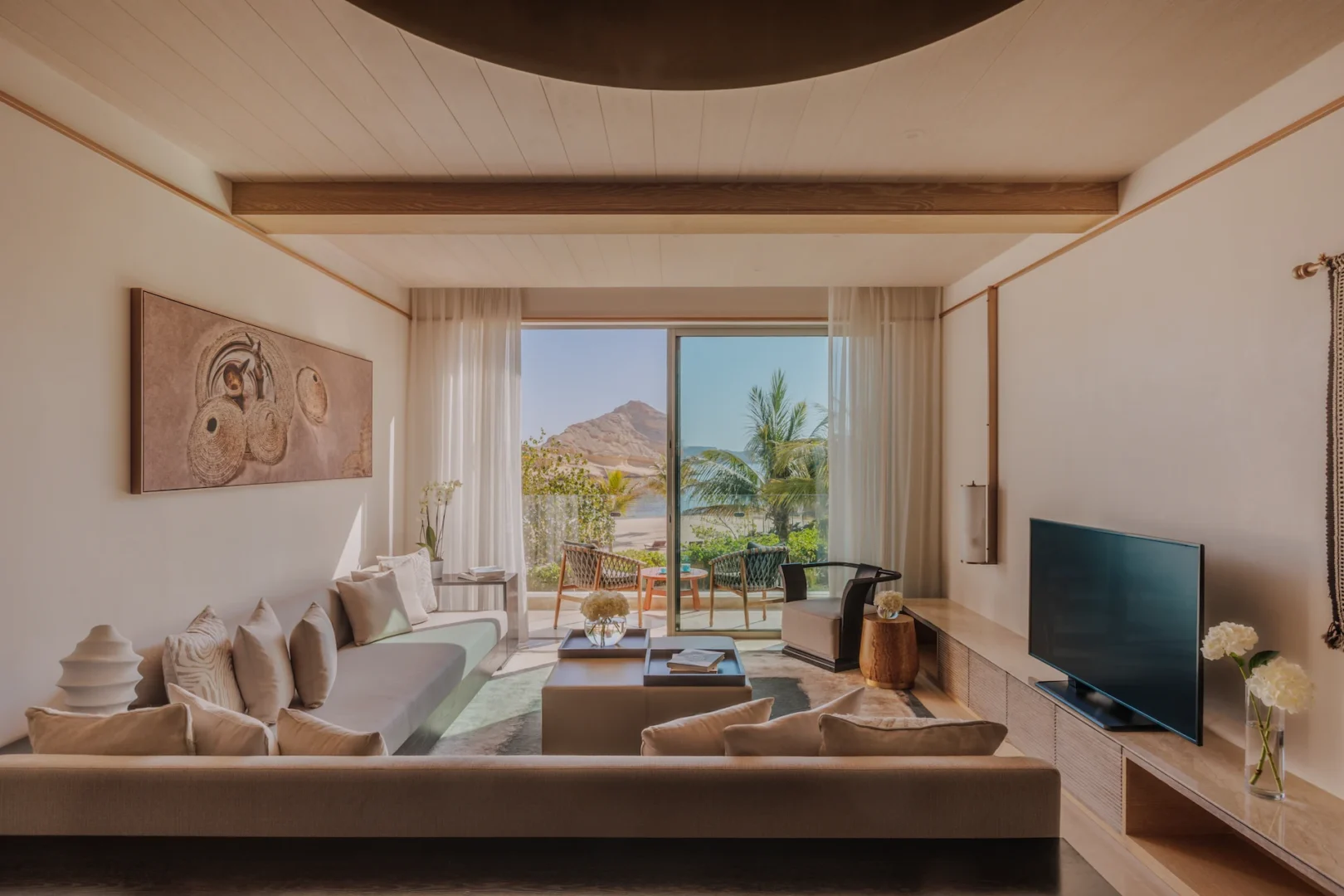 summerhouse with garden pool at jumeirah muscat bay oman featuring private garden space and outdoor pool in a luxury coastal resort setting