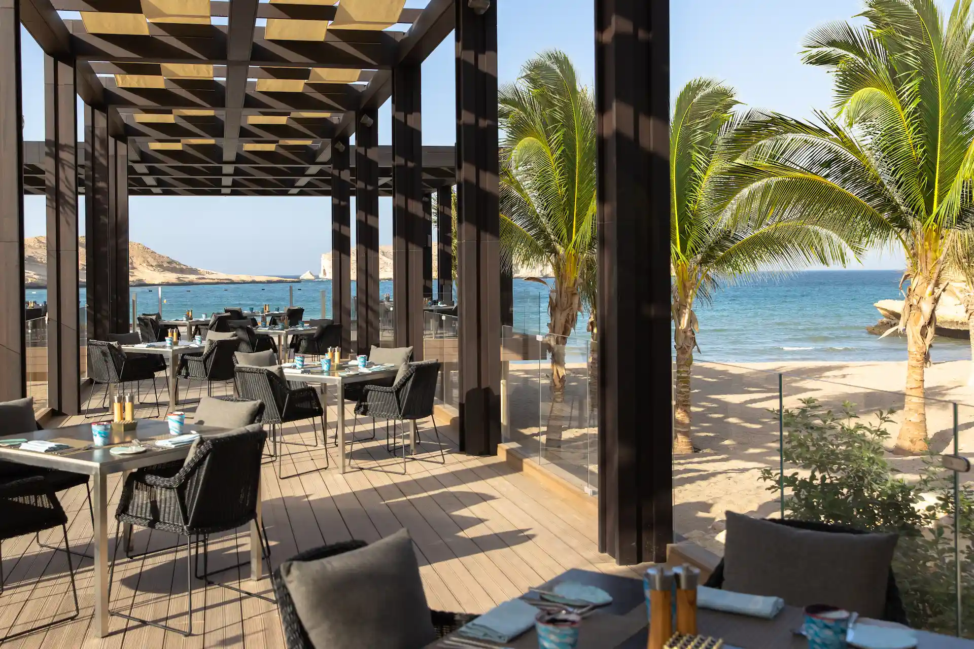 zuka tables at jumeirah muscat bay oman offering modern japanese inspired dining with elegant presentation and resort ambiance