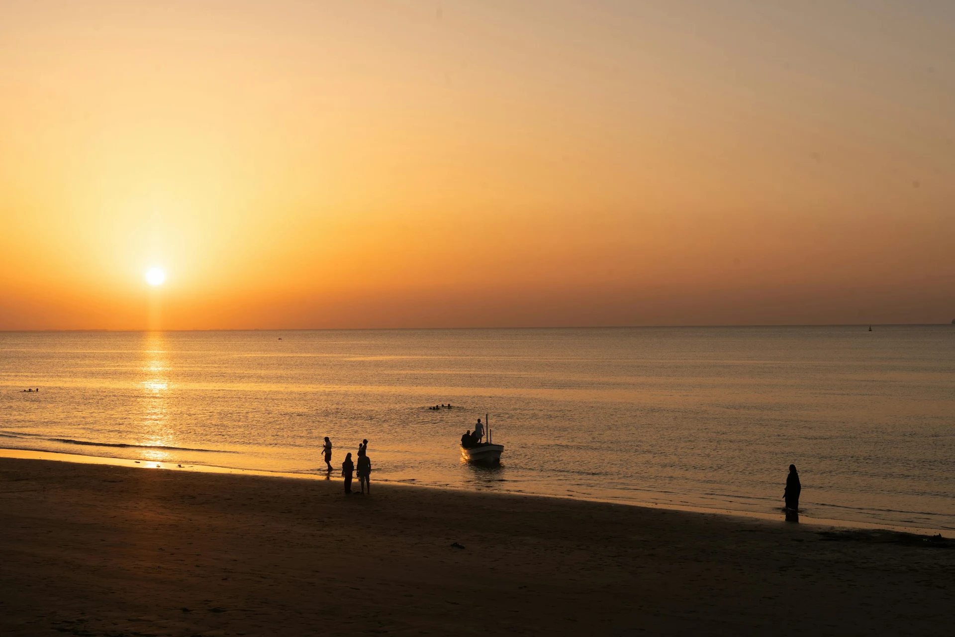 muscat oman sunset