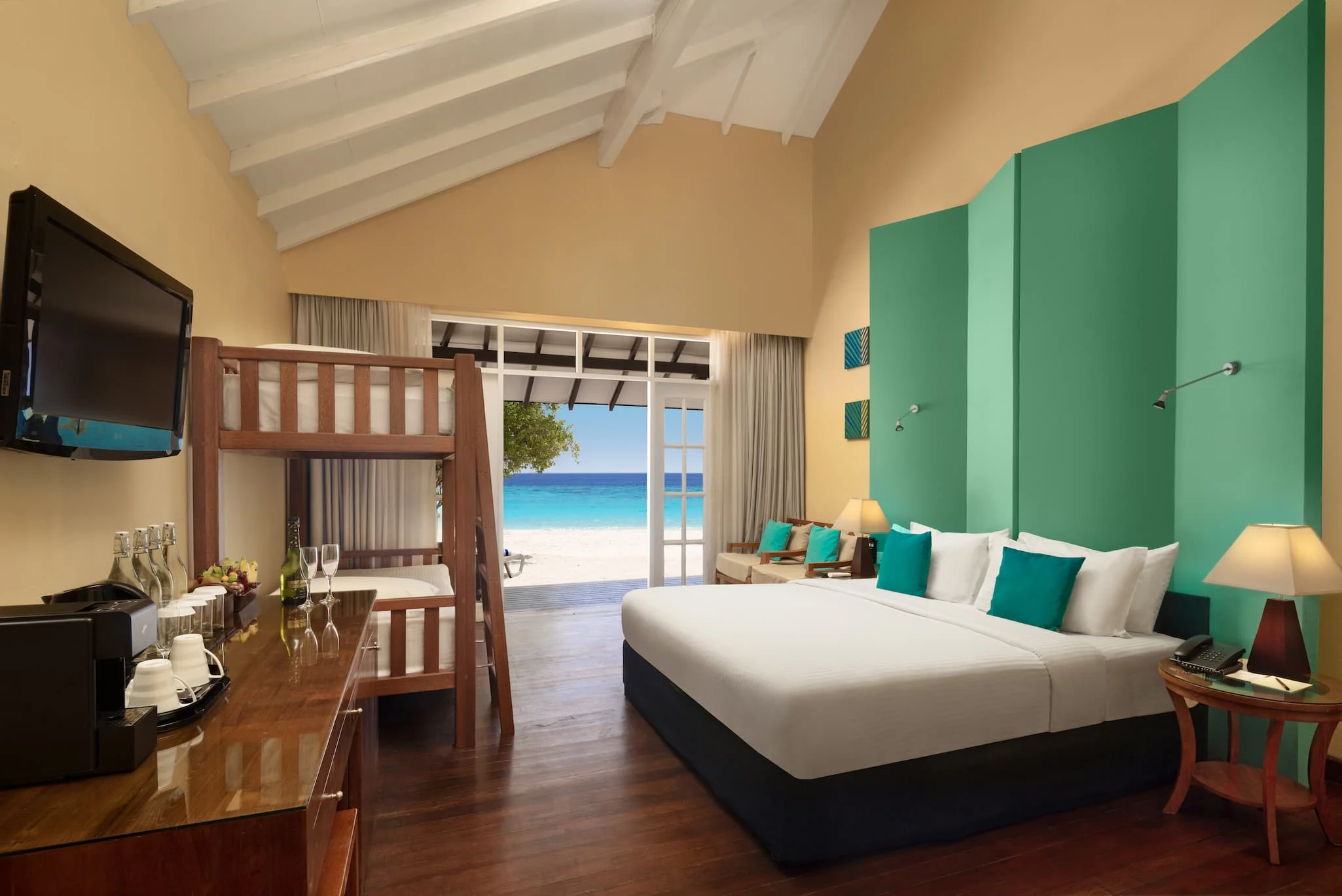 adaaran select meedhupparu one bedroom family beach villa spacious beachfront family villa maldives