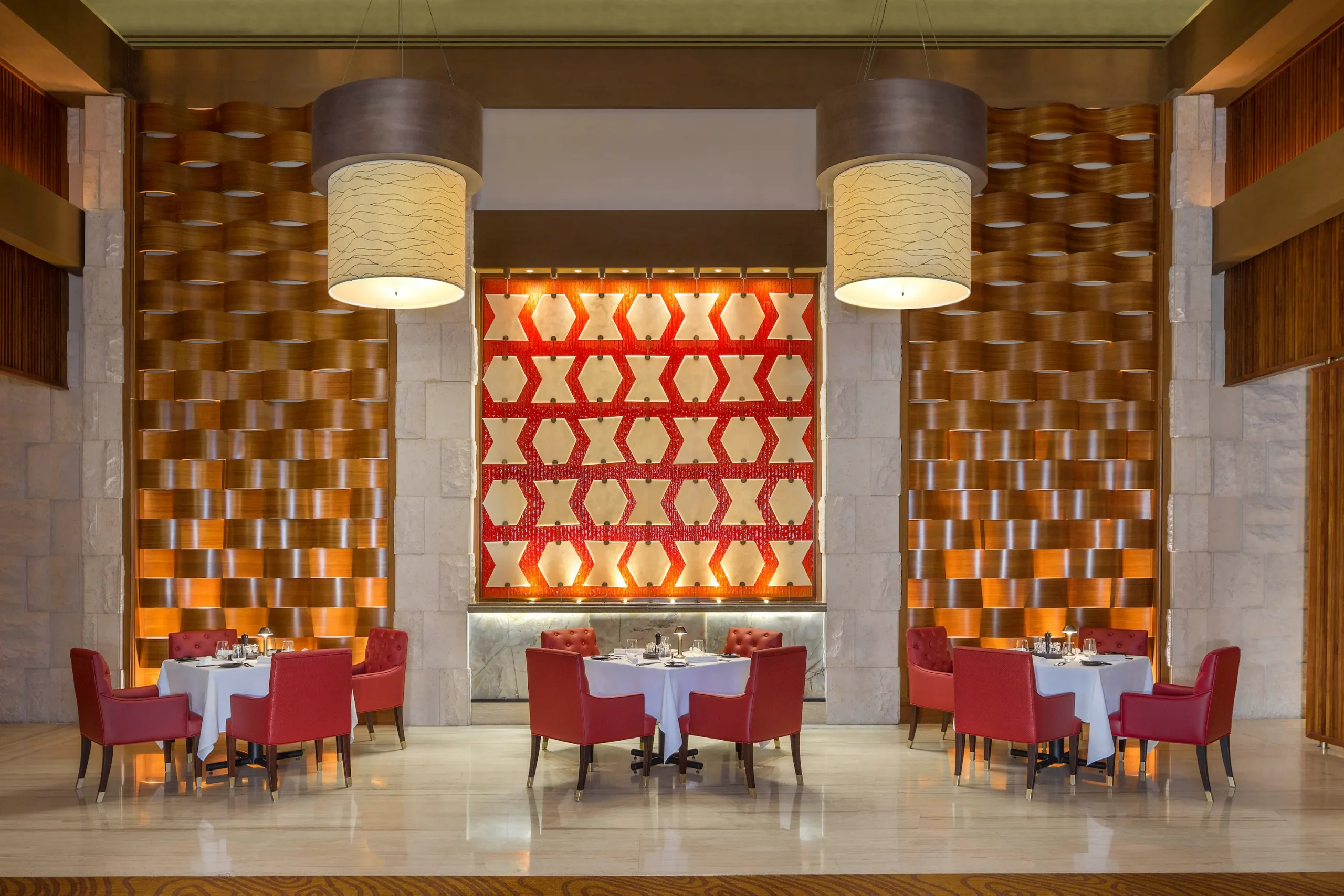 atlantis the palm seafire steakhouse restaurant featuring elegant interiors, premium steak dining and a sophisticated luxury atmosphere in dubai