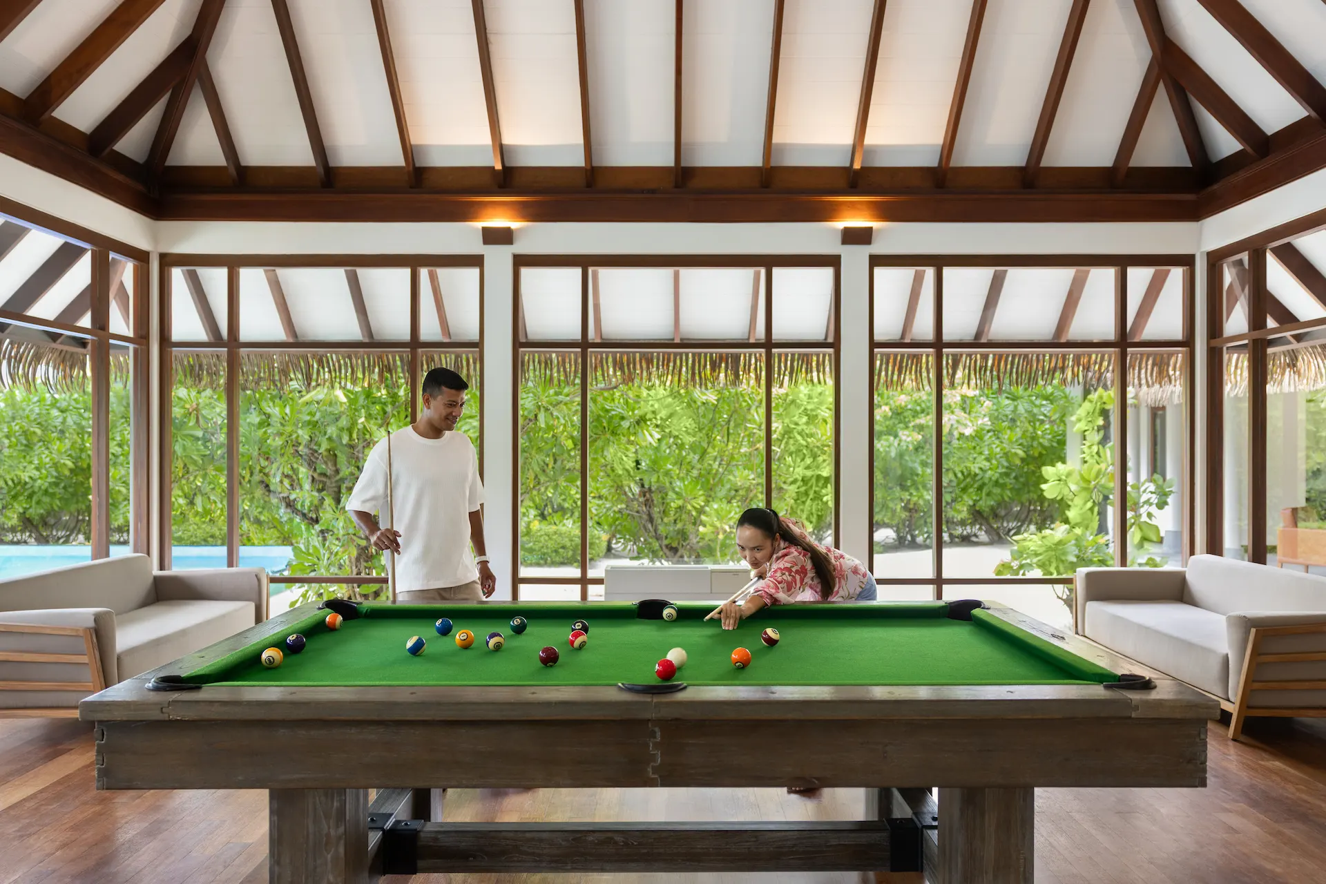 game activities at heritance aarah maldives resort