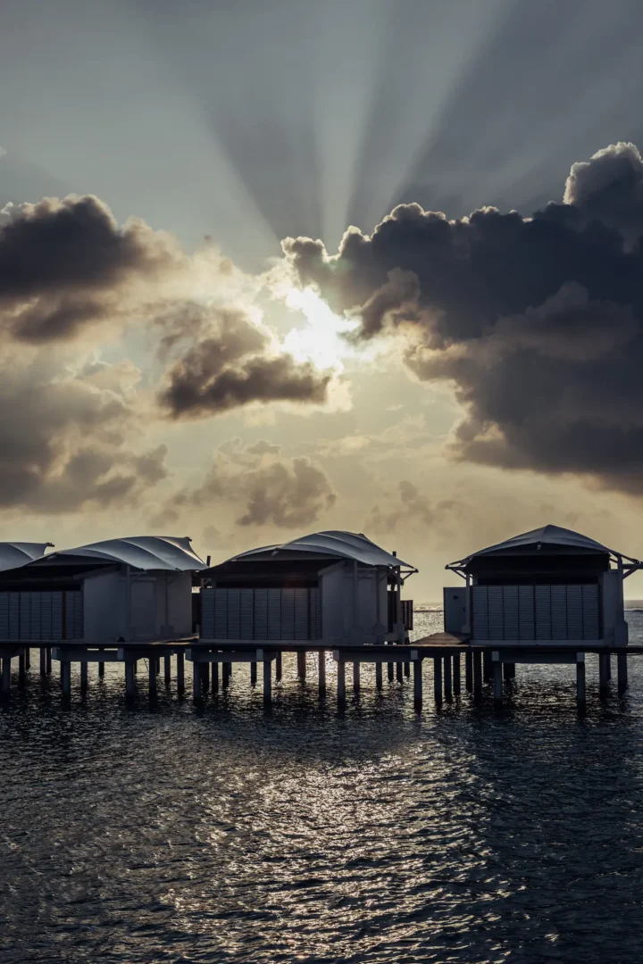 Sunset Water Bungalow at Cinnamon Hakuraa Huraa Maldives, Maldives.