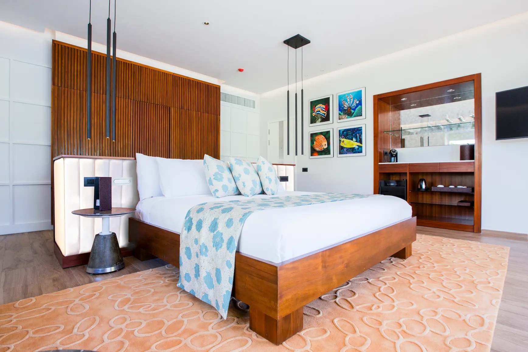 beach villa at emerald maldives resort & spa in the maldives with direct beach access and spacious outdoor living area