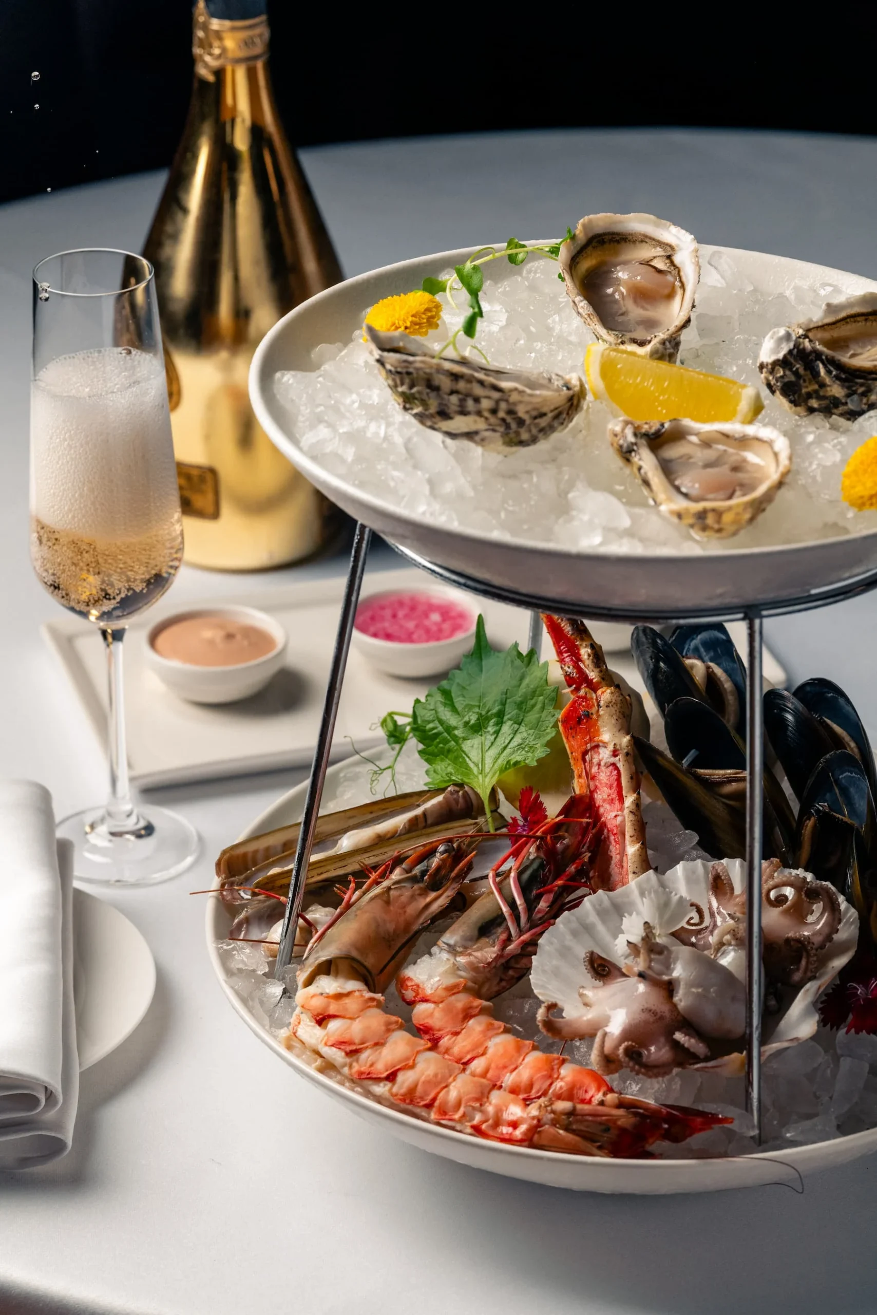 Marco Pierre White Steakhouse and Grill at Fairmont Bab Al Bahr Abu Dhabi serving premium steaks and signature grill dishes in an elegant dining setting