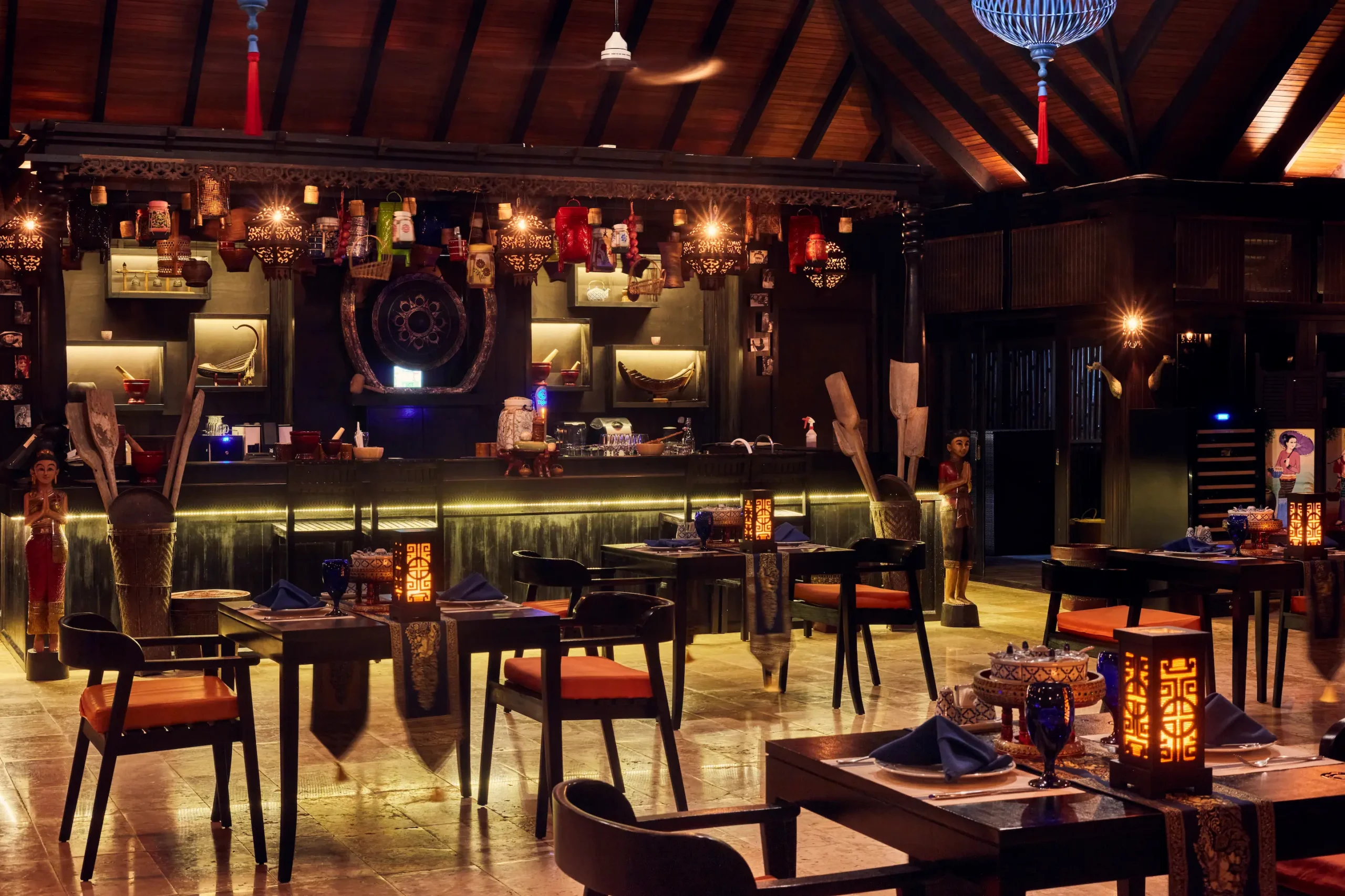 siyam orchid restaurant at sun siyam olhuveli maldives serving authentic thai cuisine in an elegant island setting