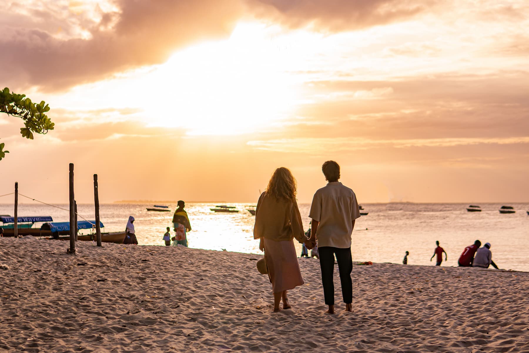 Marine adventure experience in Zanzibar, including dolphin excursions and ocean activities available to guests staying at The Neela Boutique Hotel Stone Town.